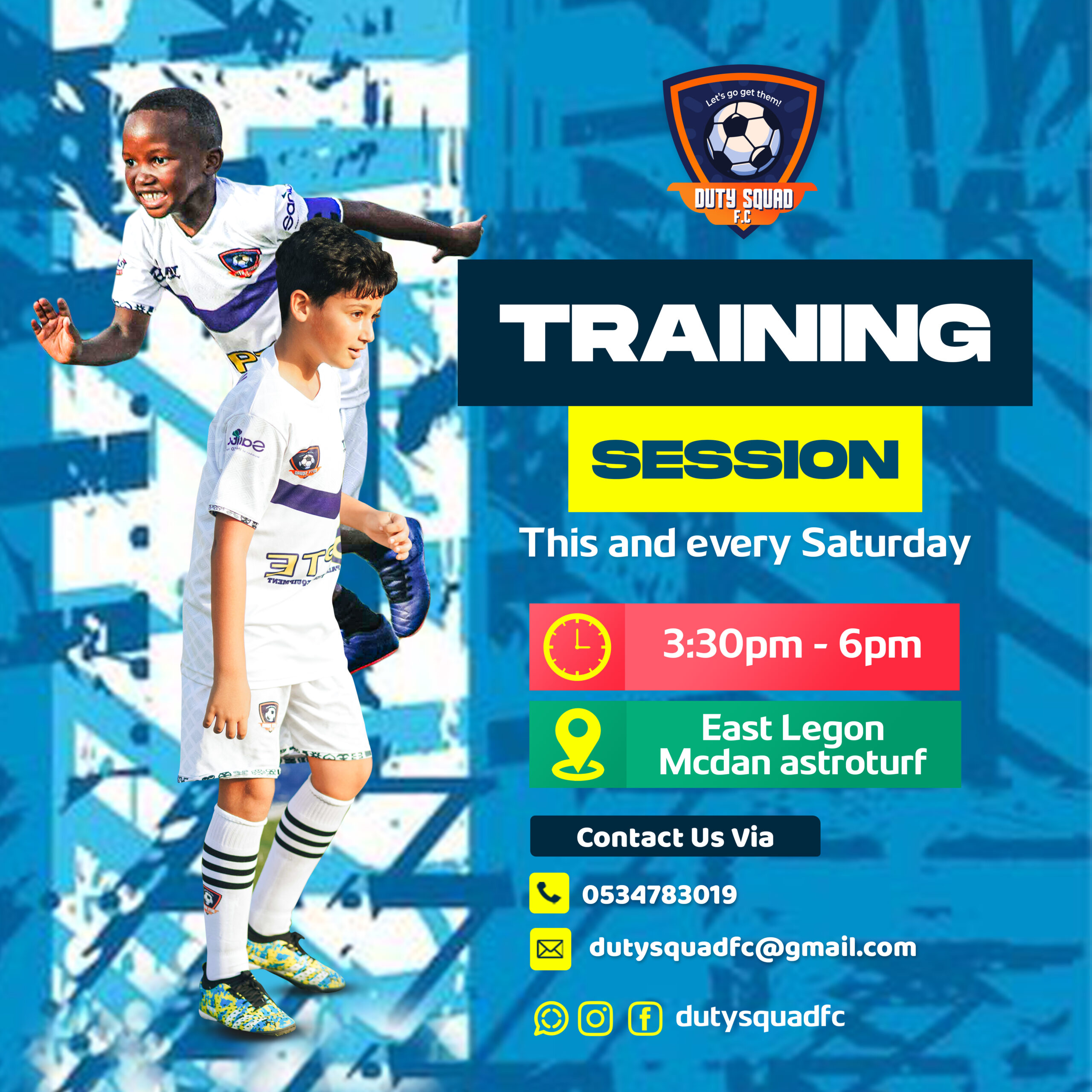 Duty Squad FC Training